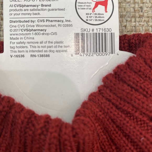 Pet Holiday Christmas pajama and reindeer sweater - Picture 5 of 7